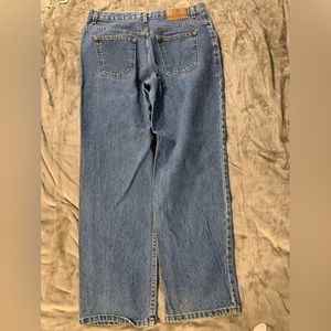 Route 66 Jeans Juniors Size 13/14 Relaxed Dark Wash Stretch Blue